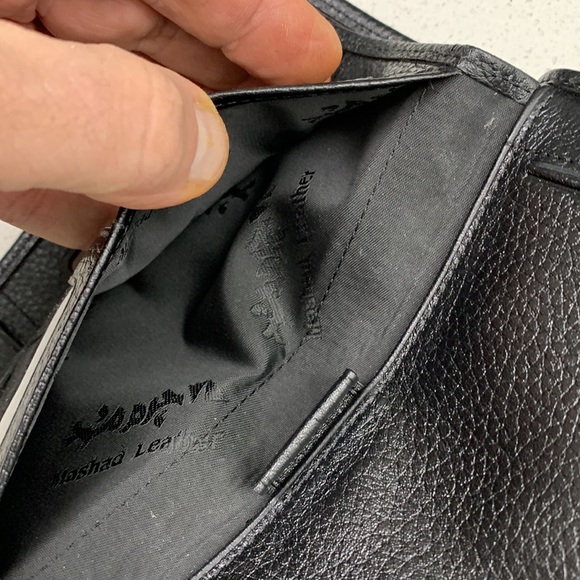 Mashhad Leather Mens or Ladies wallet with lots of slots. NWT - Picture 9 of 17